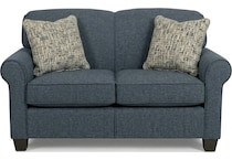 karsen remi slate loveseat   