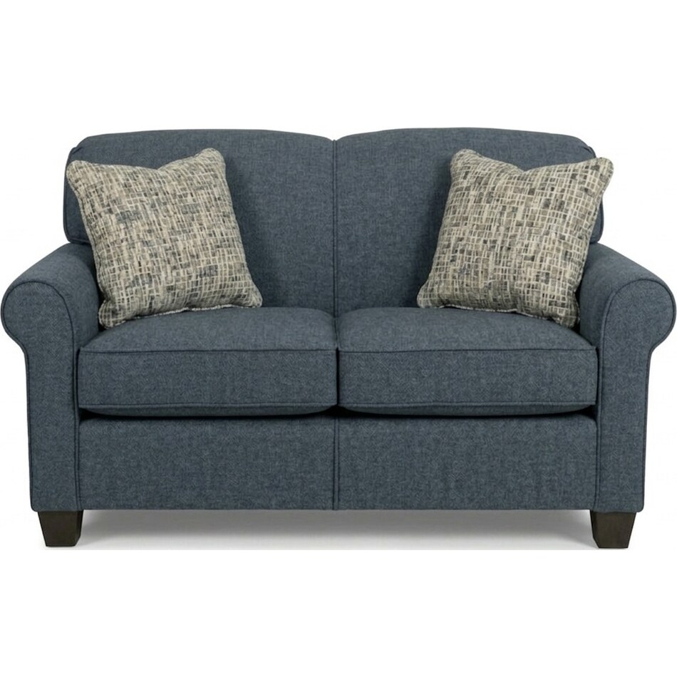 karsen remi slate loveseat   