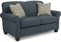 karsen remi slate loveseat   