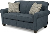 karsen remi slate loveseat   