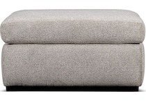 kate light grey ottoman   