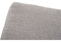 kate light grey ottoman   