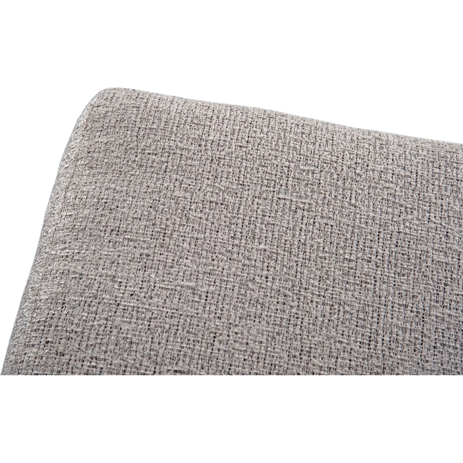 kate light grey ottoman   