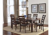 kaysen raisin finish side chair   