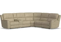 keanu sectional beige package   