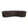 keanu sectional burnt umber package   