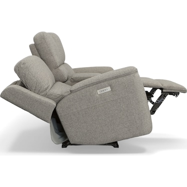 KEANU ZERO GRAVITY POWER RECLINING LOVESEAT BY FLEXSTEEL