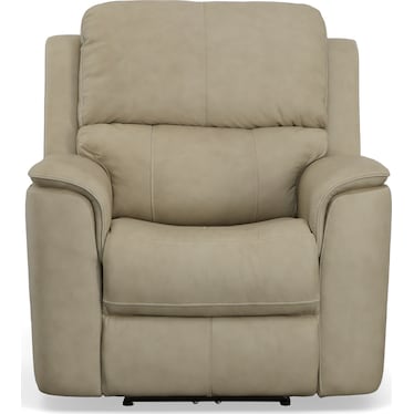 KEANU ZERO GRAVITY LEATHER POWER RECLINER BY FLEXSTEEL
