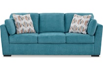 keerwick teal sofa   