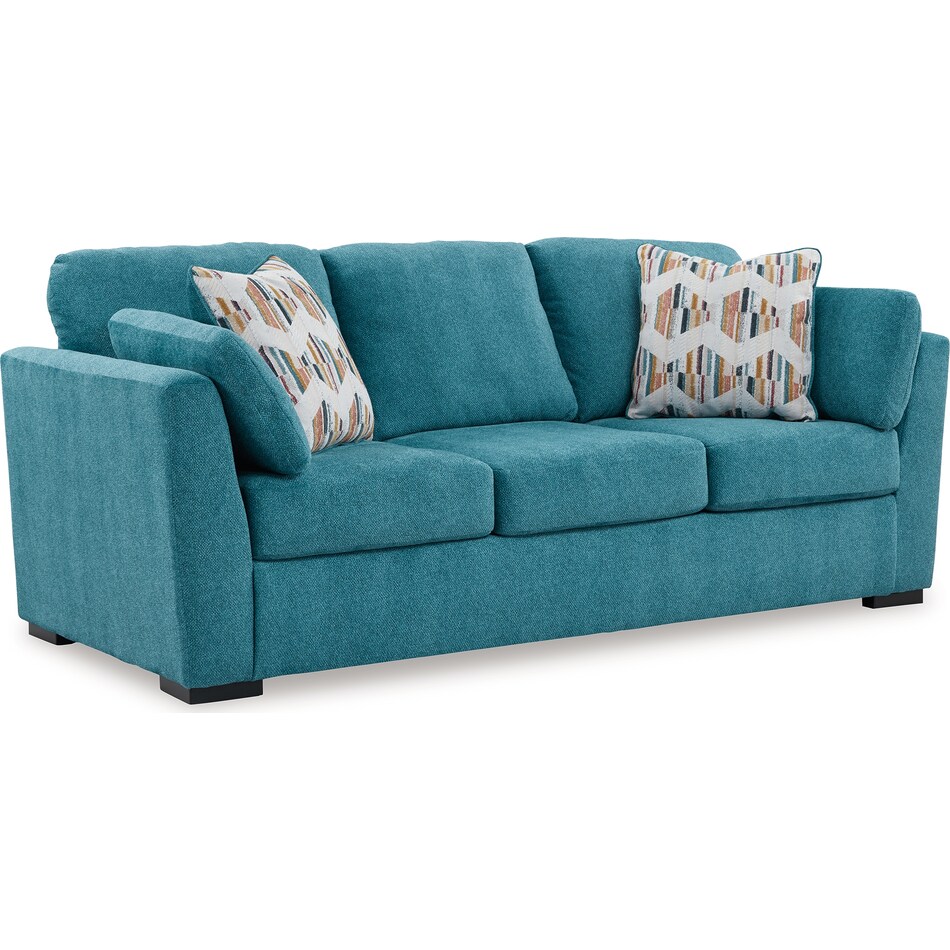 keerwick teal sofa   