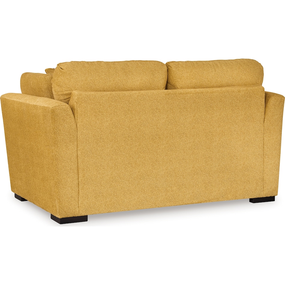 keerwick yellow loveseat   