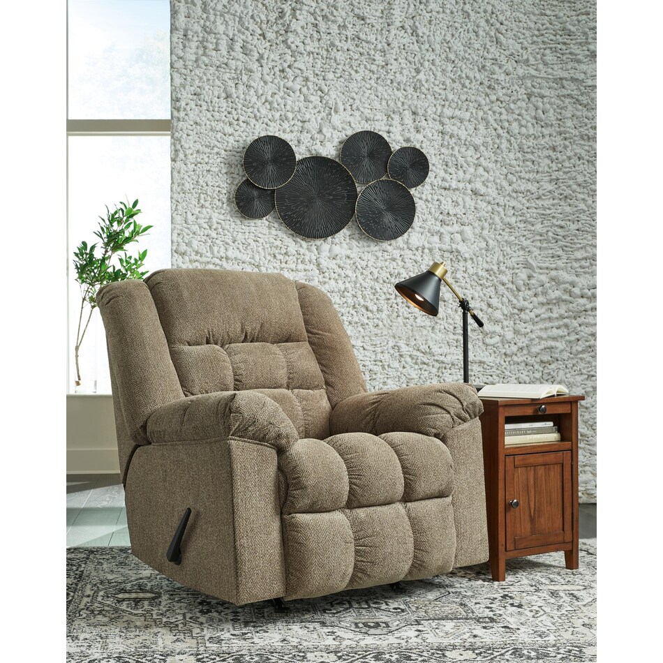 kegler brown rocker recliner   