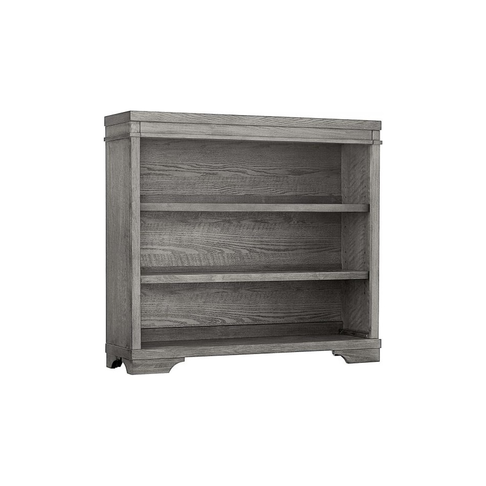 kemp   brushed pewter bookcase   