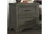 kemp   brushed pewter twin footboard   