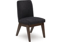 kendamore dark brown side chair   