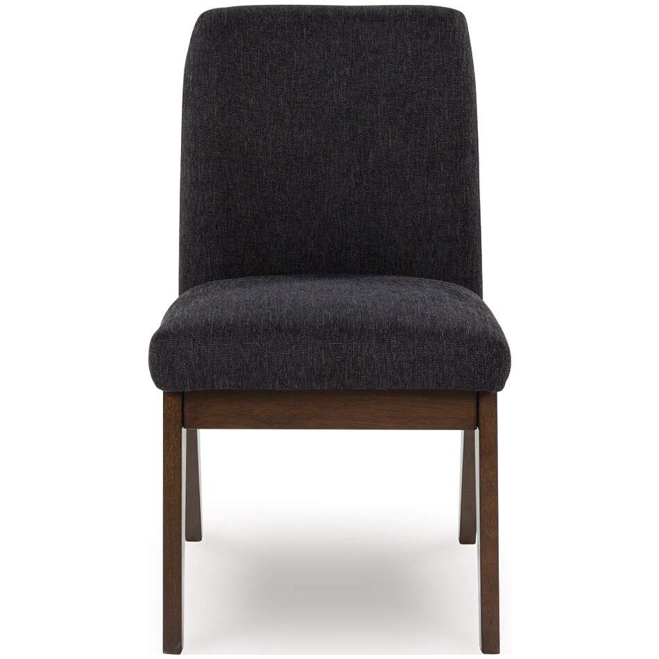 kendamore dark brown side chair   