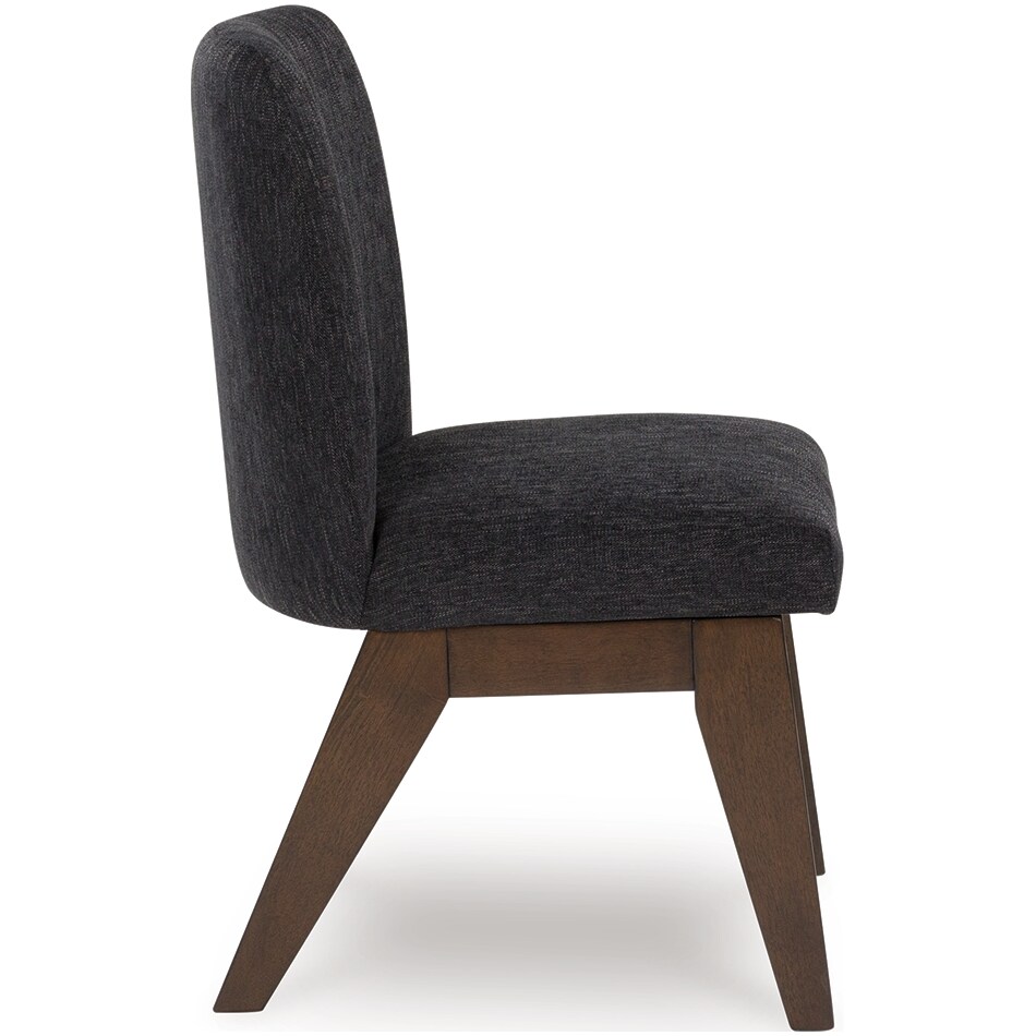 kendamore dark brown side chair   