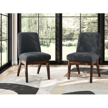 KENDAMOR UPHOLSTERED DINING SIDE CHAIR