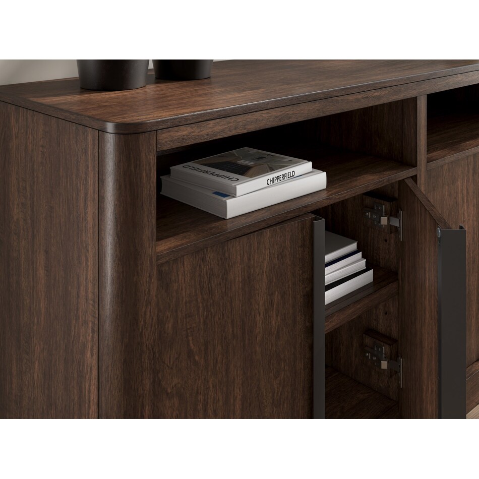 kendamore dark brown sideboard server   