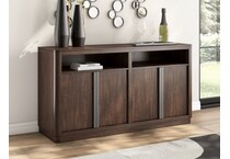 kendamore dark brown sideboard server   