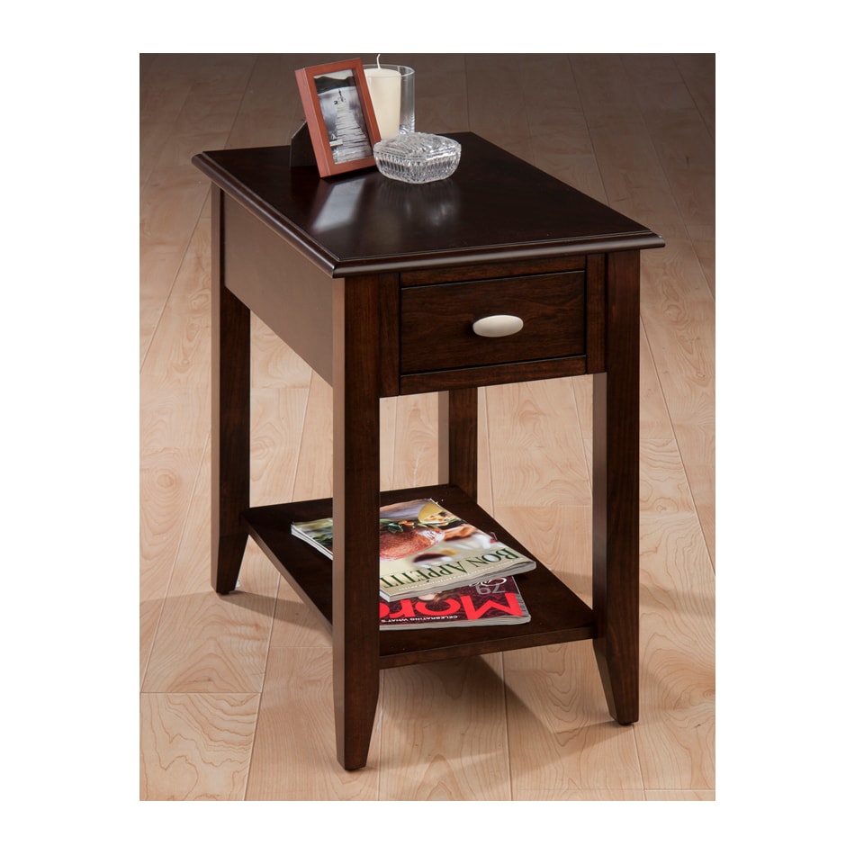 kesling merlot chairside table   
