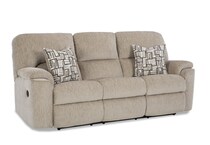 kida beige reclining sofa   