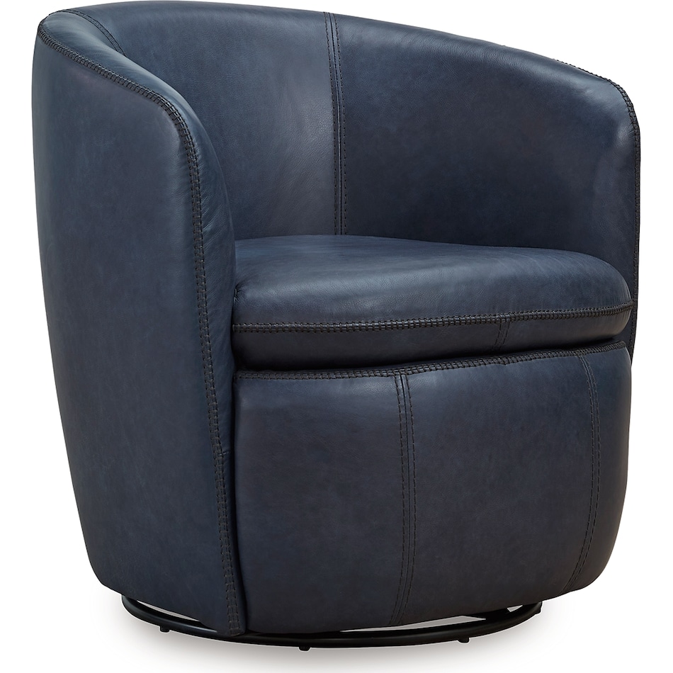 kierreys ocean leather accent chair   