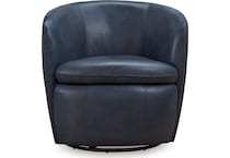 kierreys ocean leather accent chair   