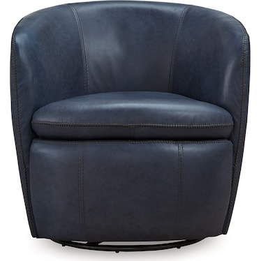 KIERREYS LEATHER SWIVEL CHAIR