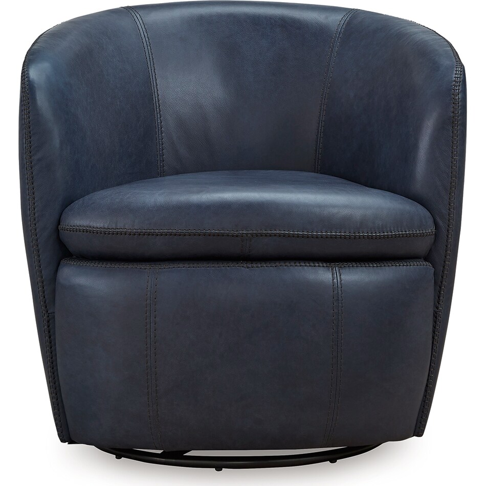 kierreys ocean leather accent chair   