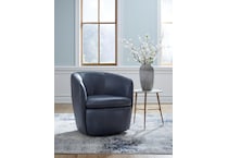 kierreys ocean leather accent chair   