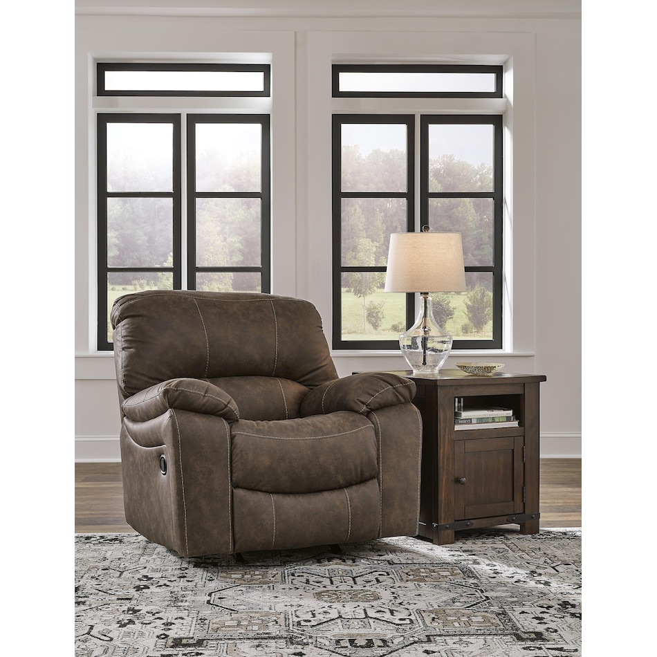 kilmartin chocolate recliner   