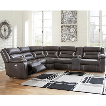 KINCORD 4-PC POWER RECLINING SECTIONAL