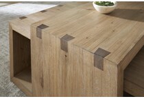 knoxville light brown cocktail table   