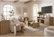 knoxville light brown cocktail table   