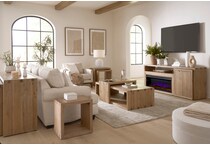 knoxville light brown cocktail table   