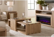 knoxville light brown cocktail table   