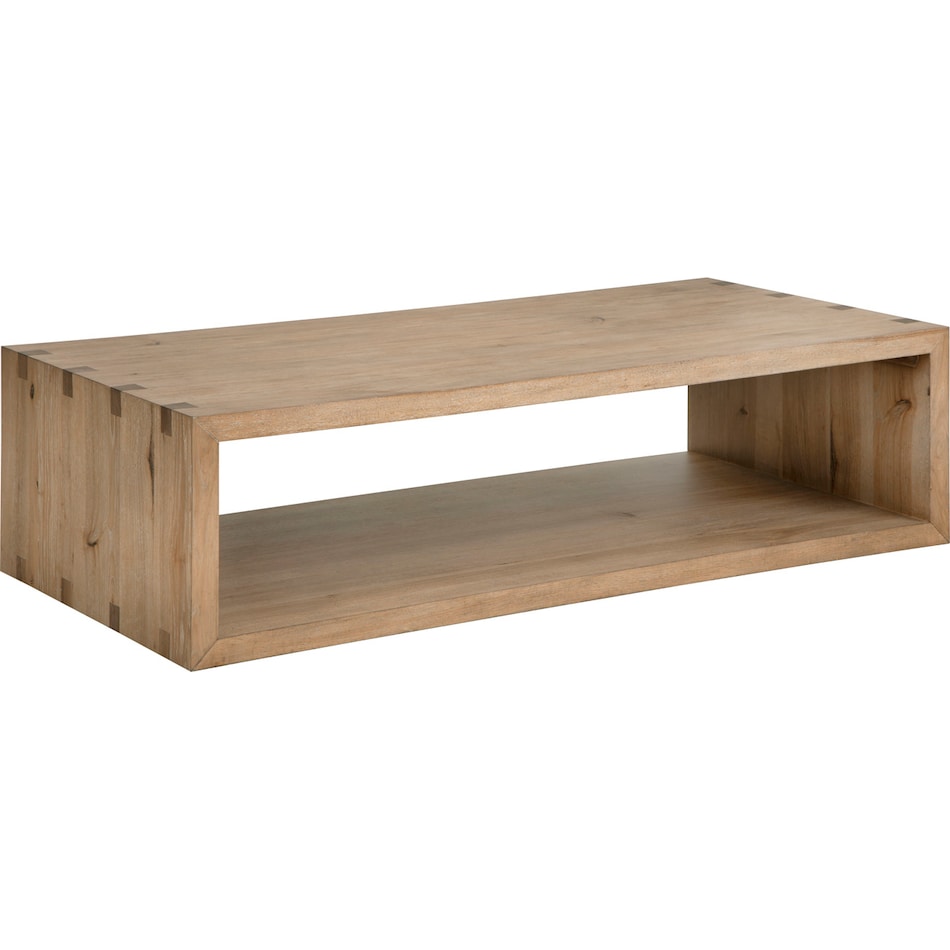 knoxville light brown cocktail table   