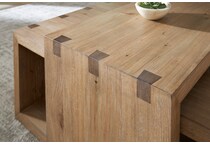 knoxville light brown cocktail table   