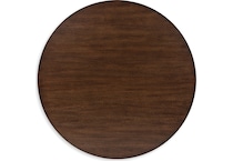korestone  dark brown cocktail table   