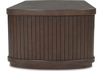 korestone dark brown cocktail table lift top   