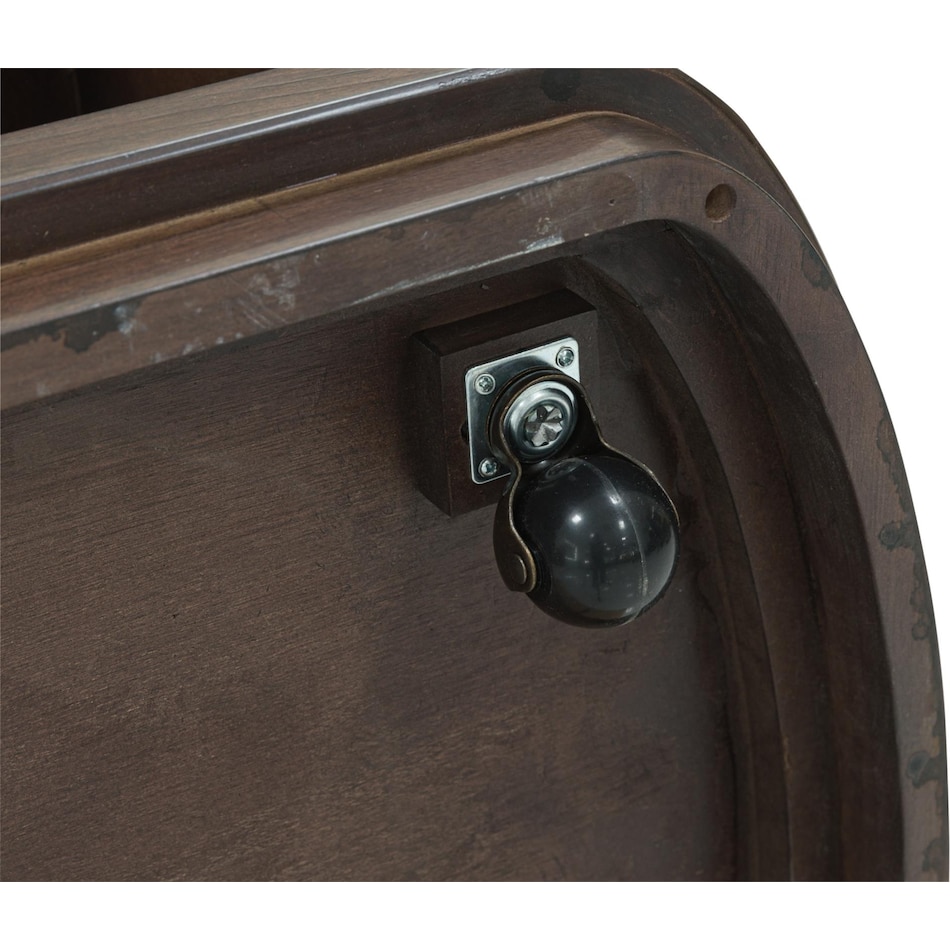 korestone dark brown cocktail table lift top   