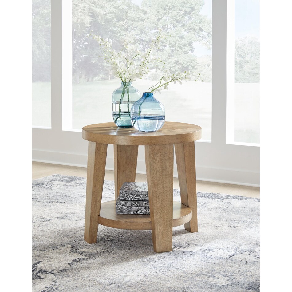 kristiland light brown cocktail table   