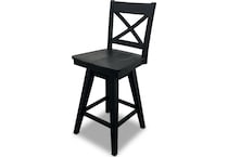 lachlan black barstool   