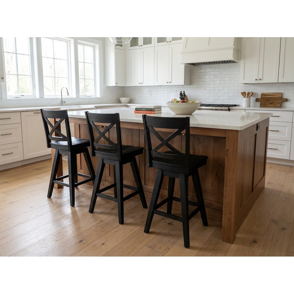 lachlan black barstool   