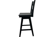 lachlan black barstool   