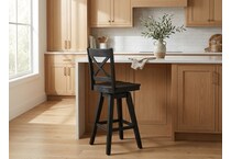 lachlan black barstool   