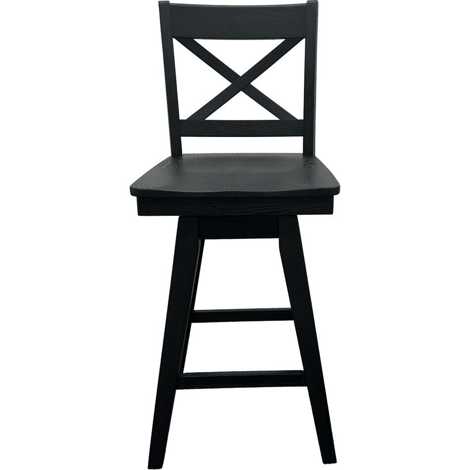 lachlan black barstool   