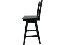 lachlan black barstool   