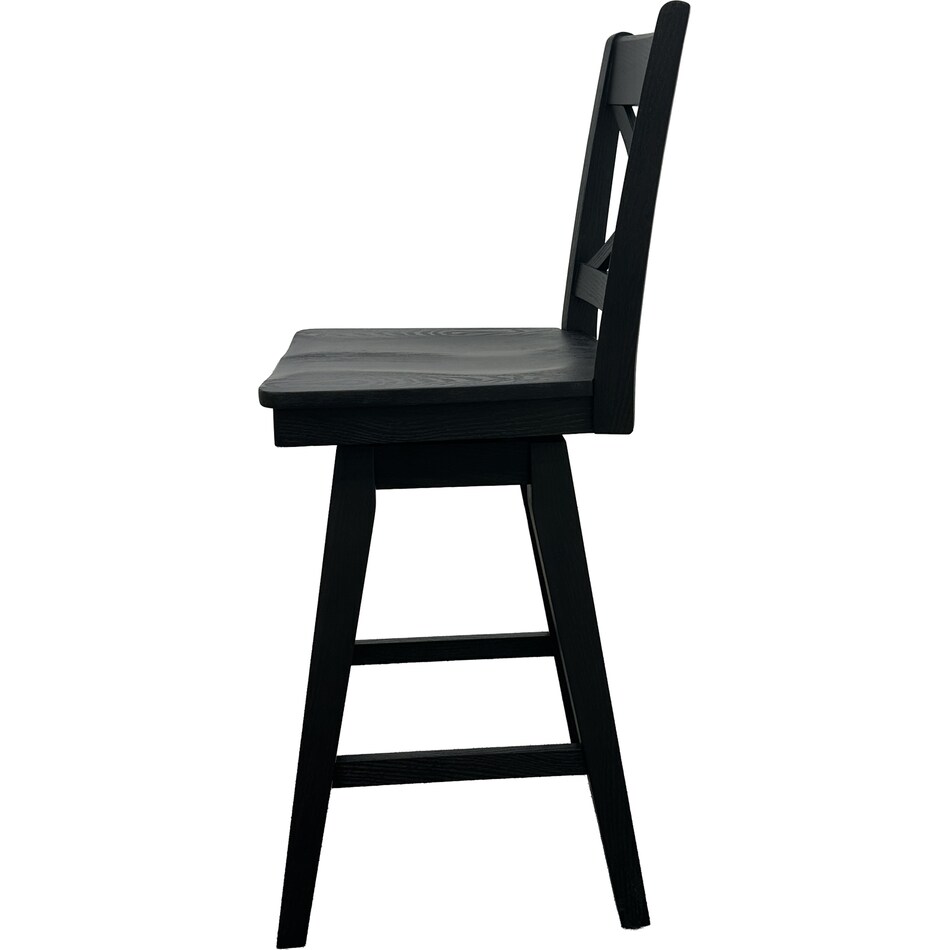 lachlan black barstool   